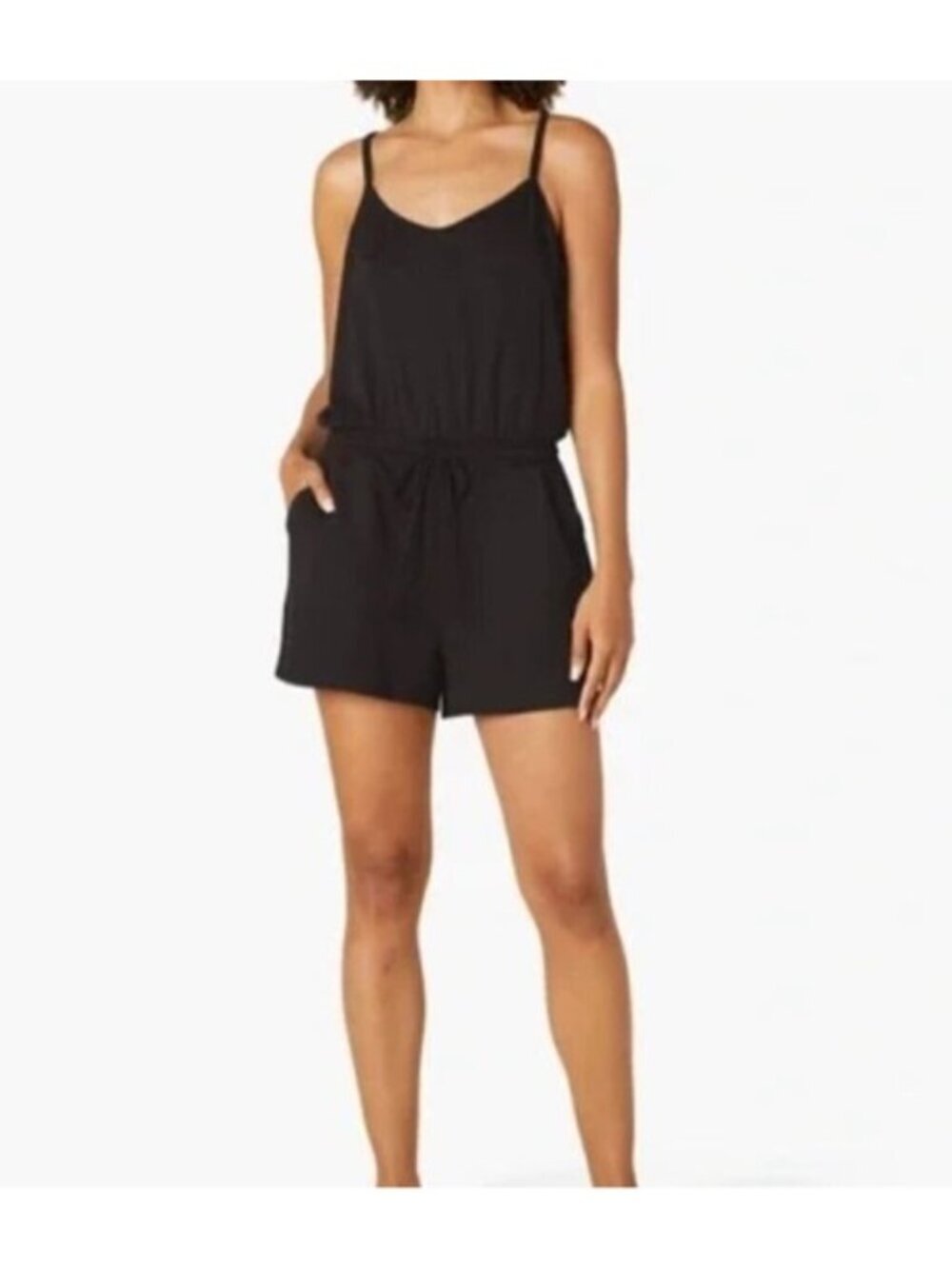 NWT Beyond Yoga Seaside Racerback Romper - L Black